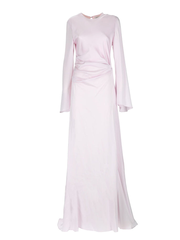 Alexander Mcqueen Long Dress With Drape