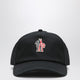 Moncler Grenoble Black Baseball Cap With Logo Patch