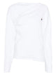 Vivienne Westwood Ls Hebo Asymmetric Neck Top