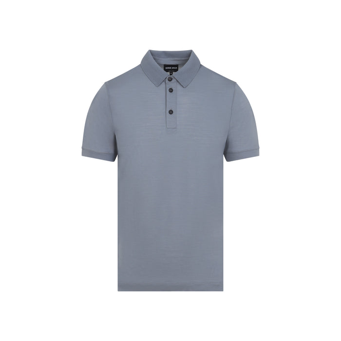Giorgio Armani Cloud Cotton Polo Shirt