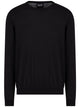 Giorgio Armani Black Silk Cotton Sweater