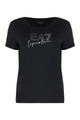 Ea7 Viscose Crew-Neck T-Shirt