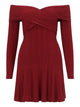 Self-Portrait Viscose Mini Dress