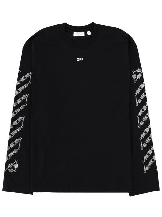 Off-White T-Shirt With Logo