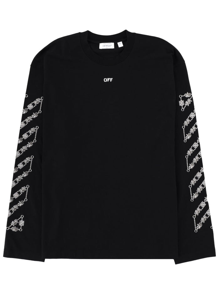 Off-White T-Shirt With Logo