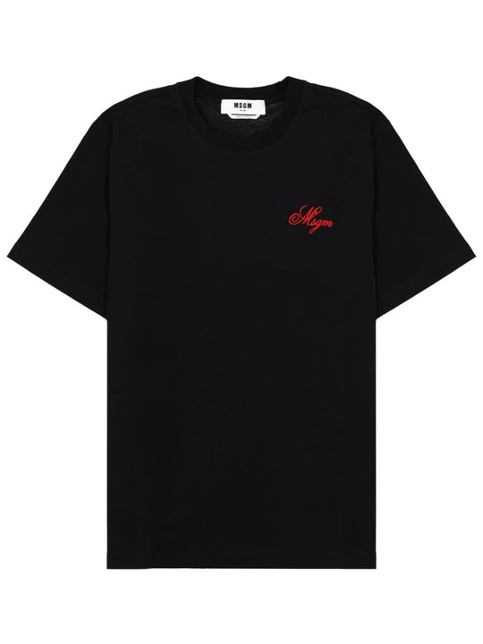 Msgm T-Shirt Con Logo