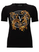 Versace Jeans Couture T-Shirt Con Stampa Logo
