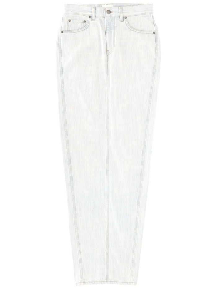 Haikure Long Denim Skirt