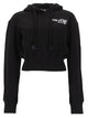 Versace Jeans Couture Felpa Crop Con Logo