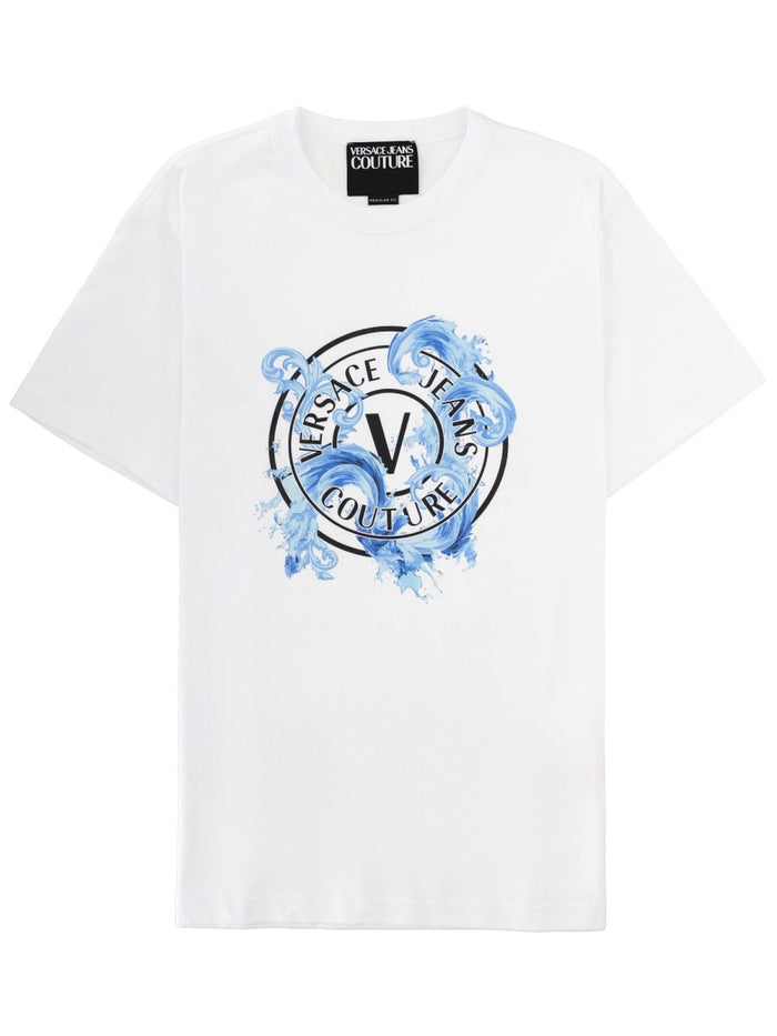 Versace Jeans Couture T-Shirt Con Stampa