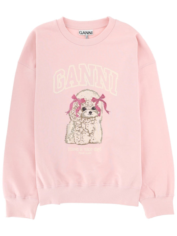 Ganni "Poodle" Sweatshirt