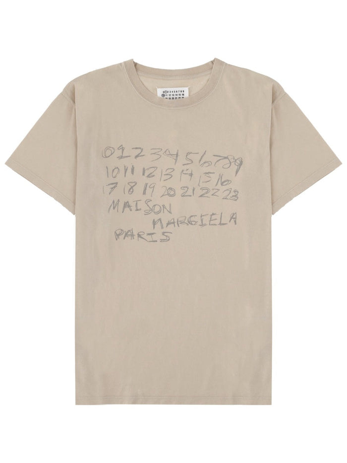 Maison Margiela T-Shirt Con Stampa