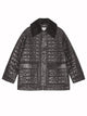 Ganni Quilted Midi Jacket