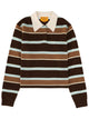 Guest In Residence "Cropped Stripe Rugby" Polo Shirt