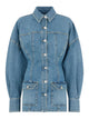The Attico Denim Mini Dress