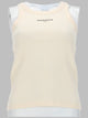 Maison Kitsuné Tank Top Con Logo