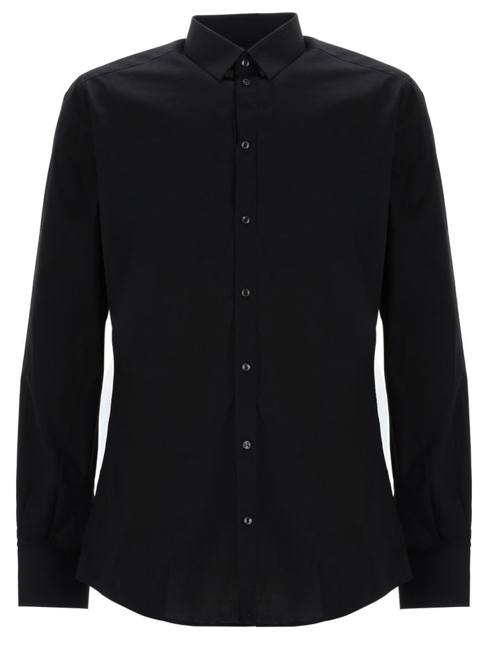 Dolce & Gabbana Camicia Gold Fit In Cotone