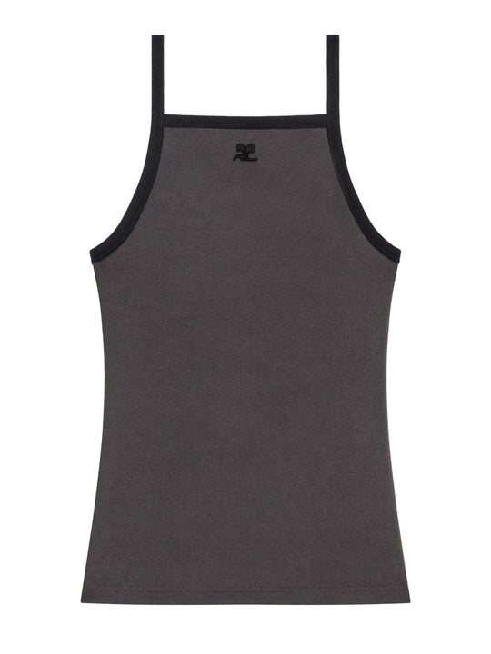 Courreges Contrasting Tank Top