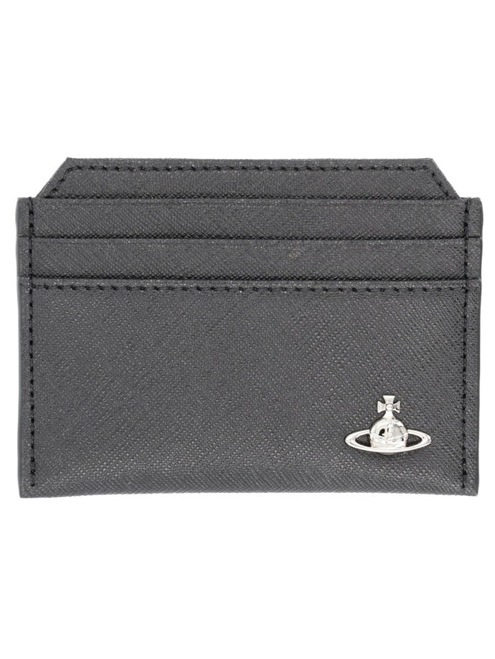 Vivienne Westwood Card Holder With "Orb" Detail