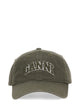 Ganni Baseball Hat With Logo