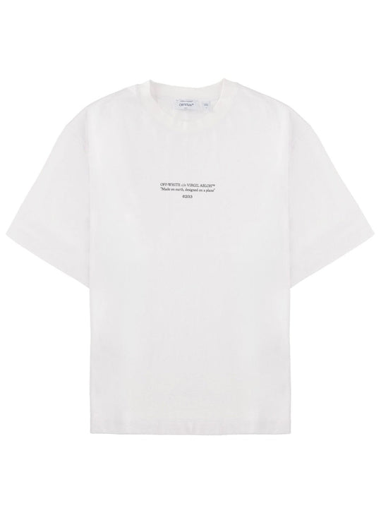 Off-White T-Shirt Con Logo