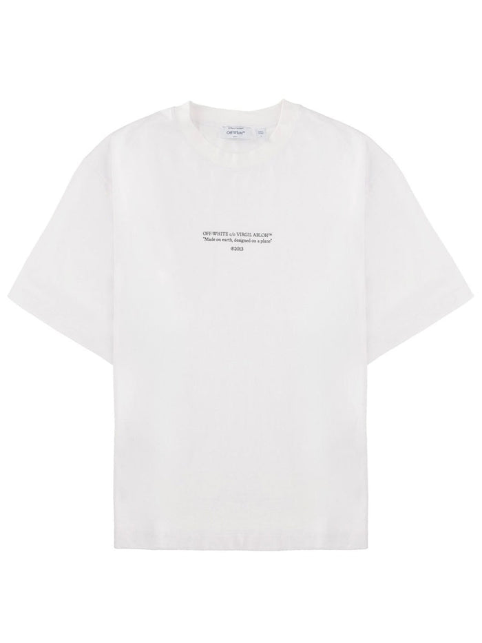Off-White T-Shirt Con Logo