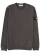 Stone Island Felpa Con Patch Logo
