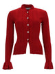 Self-Portrait Cardigan With Jewel Buttons