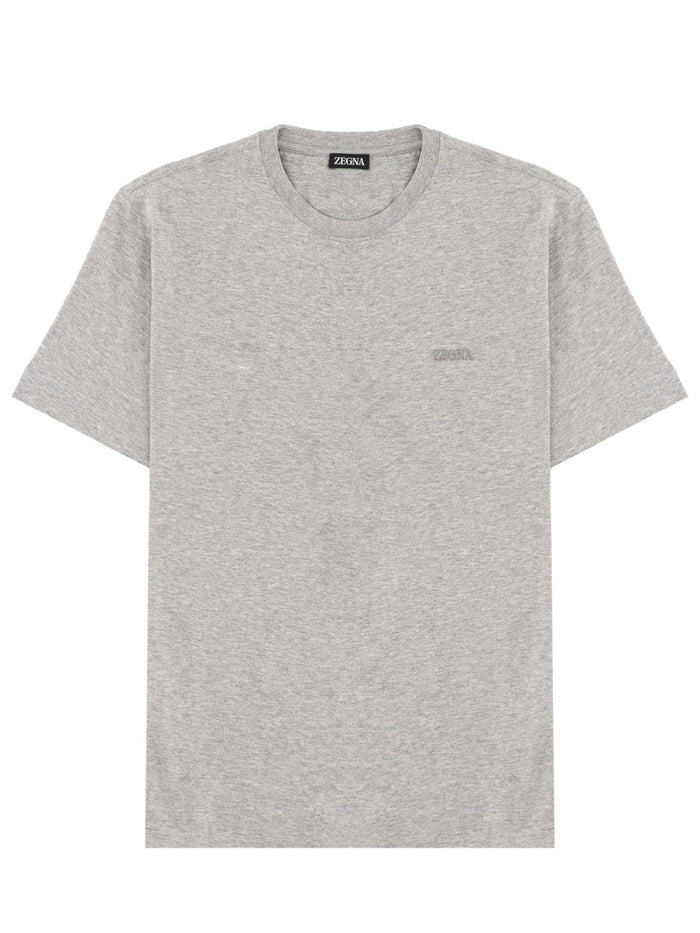 Zegna T-Shirt With Logo