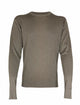 Manuel Ritz Olive Green Cotton Sweater