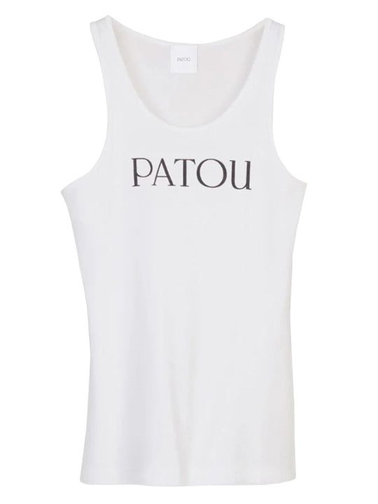 Patou Logo Print Tank Top