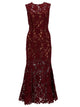 Self-Portrait Floral Lace Midi Dress