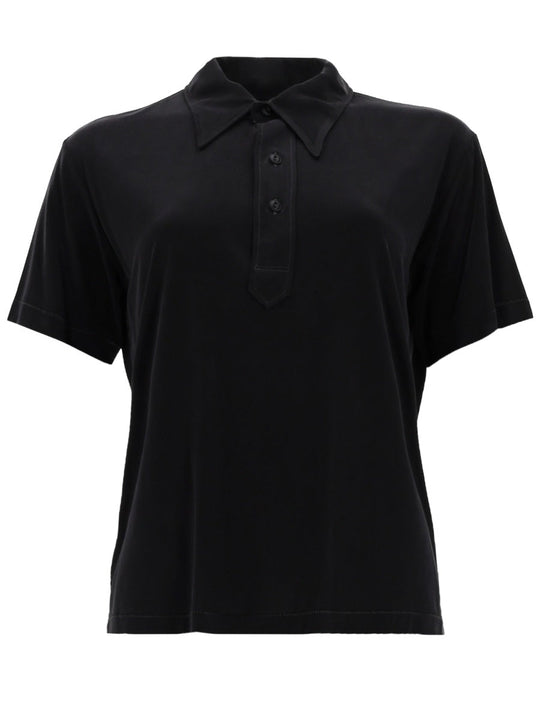 Maison Margiela Polo In Cupro