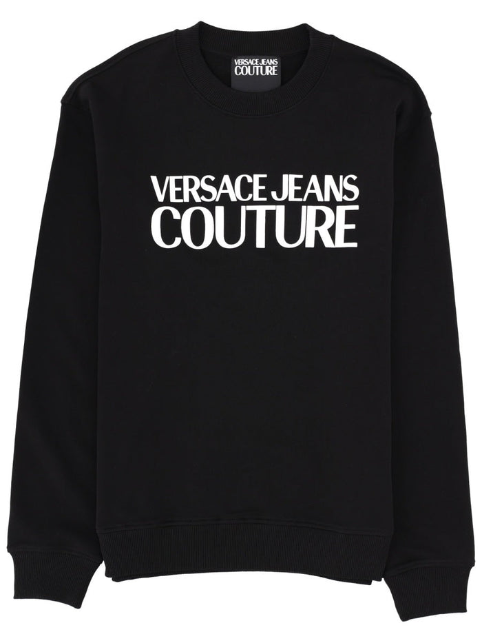 Versace Jeans Couture Felpa Con Logo