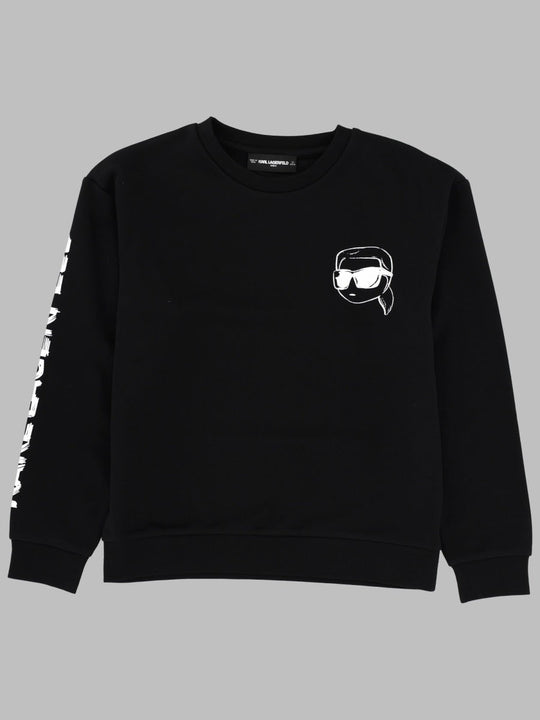 Karl Lagerfeld Felpa Con Stampe