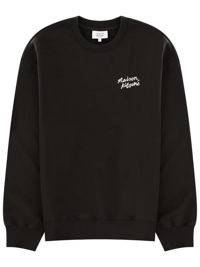 Maison Kitsuné Felpa Con Logo