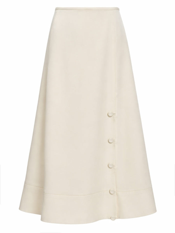 Jil Sander Satin Skirt.