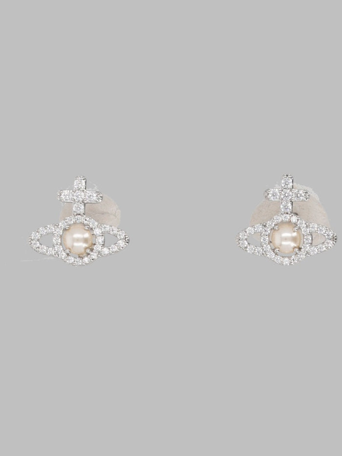 Vivienne Westwood Orecchini "Olympia" Con Perle