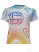 Casablanca "Airbrush Smiley" T-Shirt
