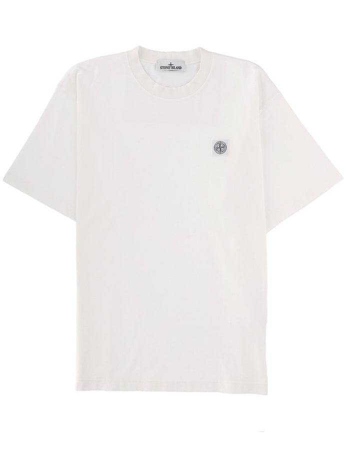 Stone Island T-Shirt With Logo Patch
