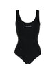 Jil Sander One Piece Swimsuit With Logo