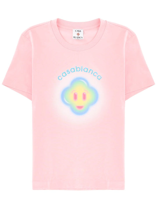 Casablanca "Airbrush Smiley" T-Shirt