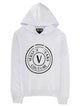 Versace Jeans Couture Felpa Con Logo E Cappuccio