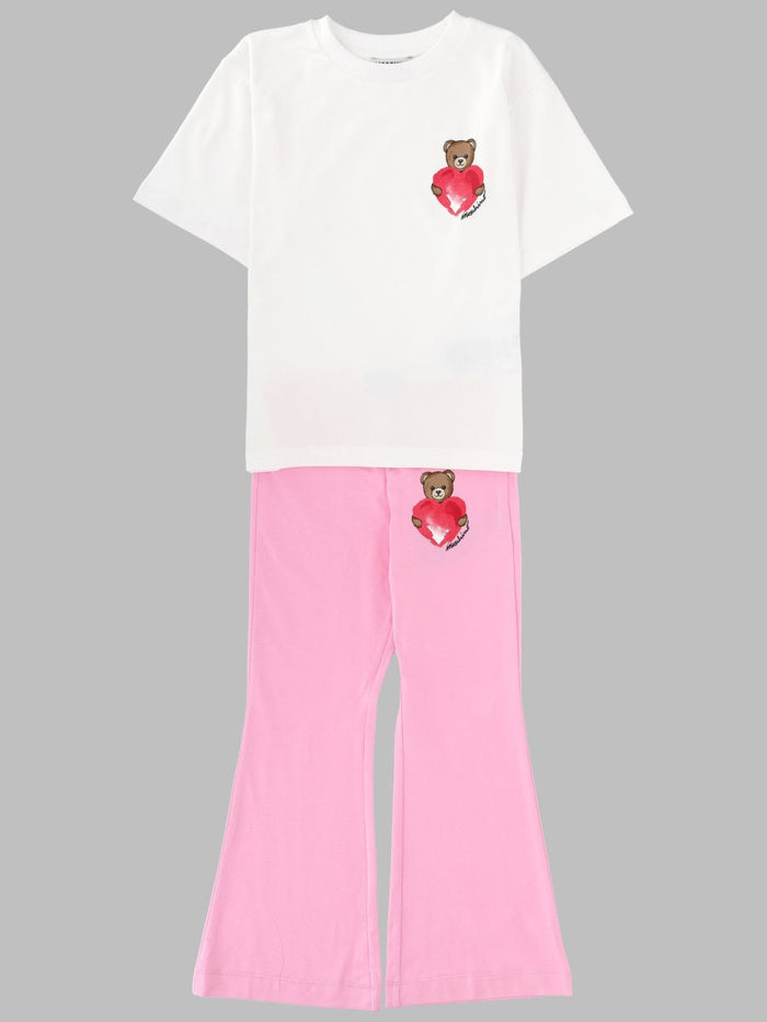 Moschino Maxi T-Shirt And Trousers Set