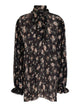 Dolce & Gabbana "Vintage Rose" Print Top