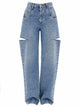 Maison Margiela Jeans With Cut Out Detail