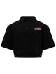 Msgm Polo Crop Con Logo