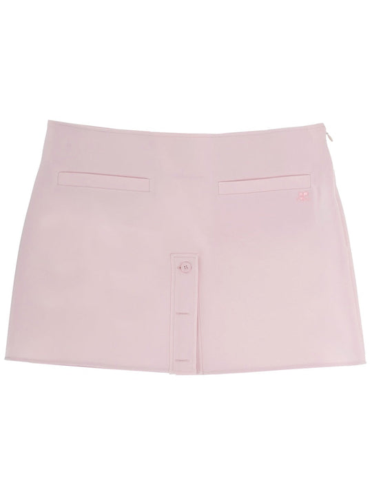 Courreges Miniskirt With Buttons