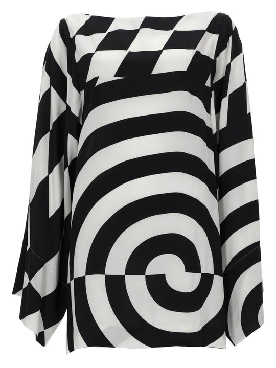 Dries Van Noten Blusa "Charlie" In Viscosa