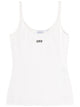 Off-White Tank Top With Logo